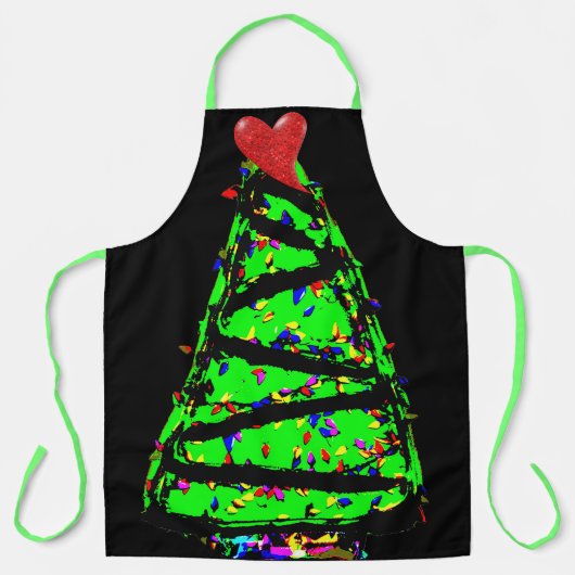 Punk Weihbaum Schürze (Vorderseite)