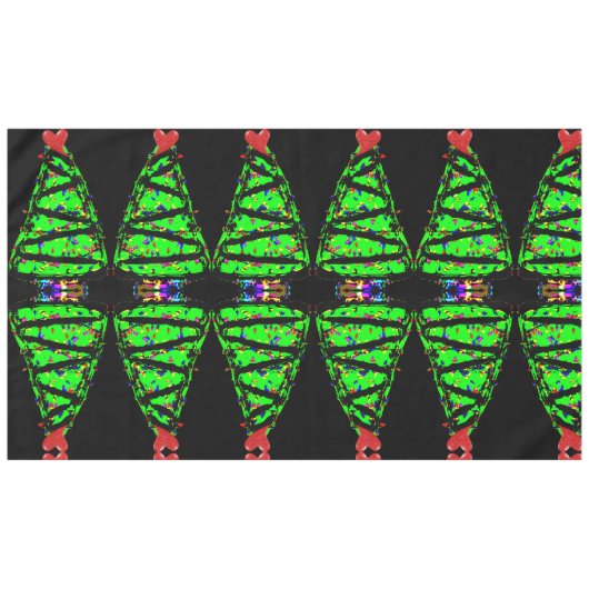 Punk Weihbaum Tischdecke (Vorderseite (Horizontal))