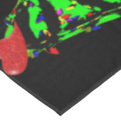 Punk Weihbaum Tischdecke (Schrägansicht)