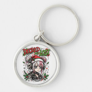 Punk-Weihnachts-Anime-Schlüsselanhänger-Geschenk f Schlüsselanhänger
