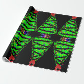 Punk-Weihnachtsbaum Geschenkpapier (Ungerollt)