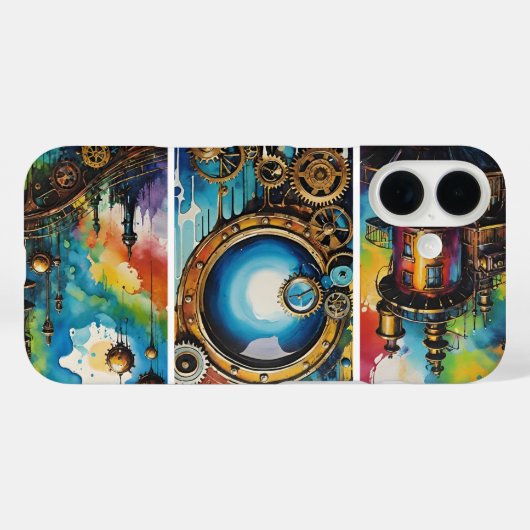 Punk World Case-Mate iPhone Hülle (Rückseite (Horizontal))