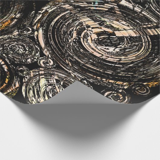 Punk-Wrapping-Papier wirbeln Geschenkpapier (Ecke)