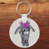 Punkesel Schlüsselanhänger (Vorderseite)