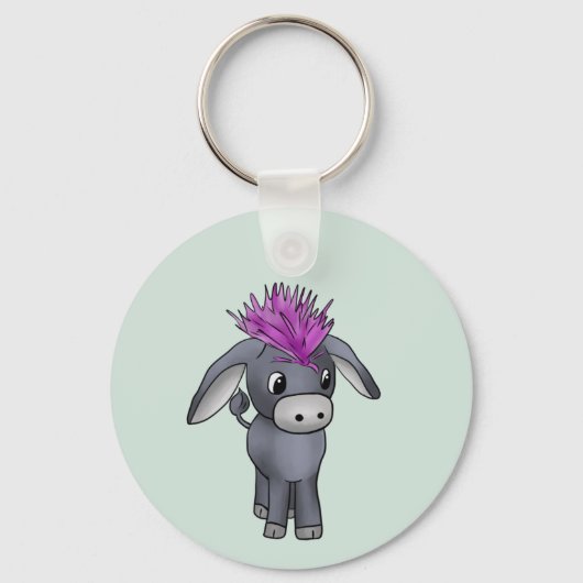 Punkesel Schlüsselanhänger (Vorderseite)