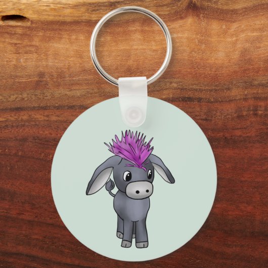 Punkesel Schlüsselanhänger (Rückseite)