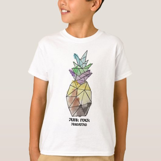 Punkfelsen-Ananas-Shirt T-Shirt (Vorderseite)