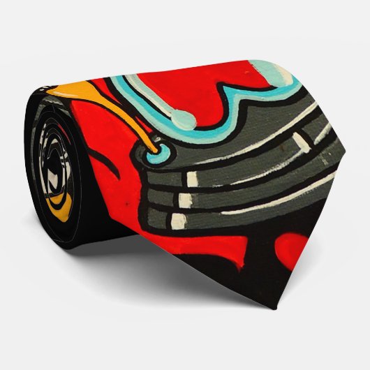 Punkfelsen-Krawatte Krawatte (Gerollt)