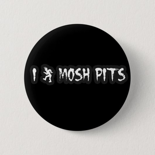 Punkfelsen Mosh Button (Vorderseite)