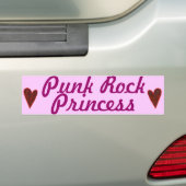 "Punkfelsen-Prinzessin" Autoaufkleber (Auf Auto)