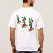 Punkfelsen-Rettich-T - Shirt (Rückseite)