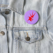 punkgirl Rot Button (Beispiel)