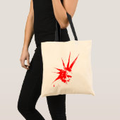 punkgirl Rot Tragetasche (Vorderseite (Produkt))