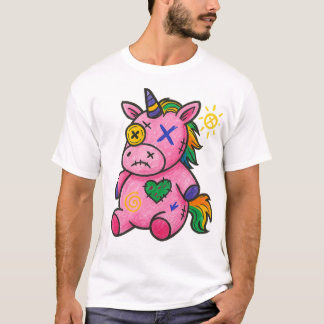 Punkicorn — Traurig & Süß T-Shirt