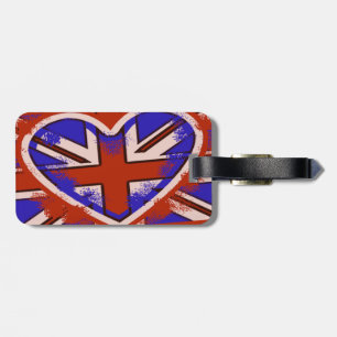 Punkiger britischer Stil Kofferanhänger