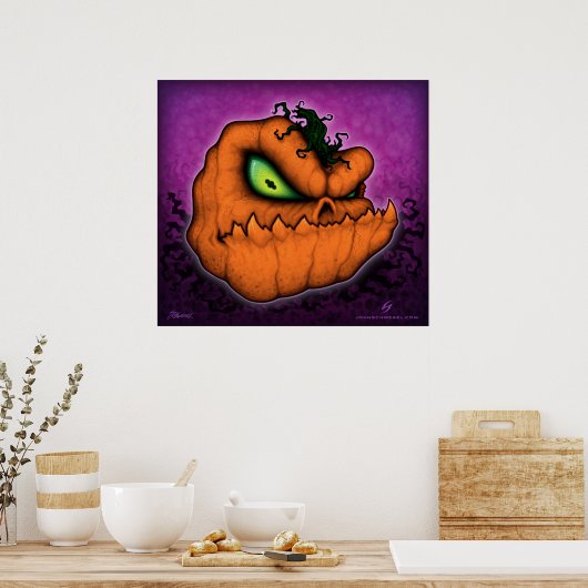 Punkin Head Poster (Küche)