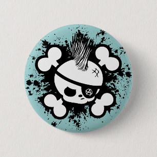 Punkin Pirat Button