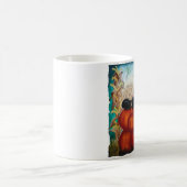 Punkin Stapel - Kürbise, Hexe, Mond, Halloween Kaffeetasse (Mittel)