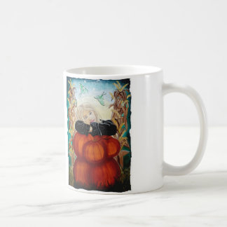 Punkin Stapel - Kürbise, Hexe, Mond, Halloween Kaffeetasse