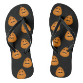 Punkinator Flip Flops Badesandalen (Fußbett)