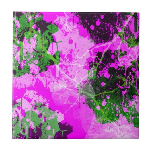 Punkprinzessin Fliese (Vorderseite)