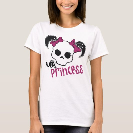 Punkprinzessin T-Shirt (Vorderseite)