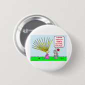 Punkrapunzel Haar Button (Vorne & Hinten)