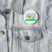Punkrapunzel Haar Button (Beispiel)