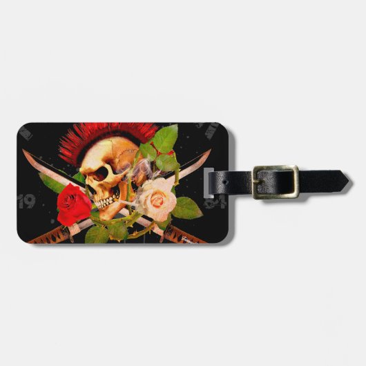 Punkrock für immer gepäckanhänger (Vorderseite horizontal)