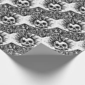 Punkrock für immer geschenkpapier (Ecke)