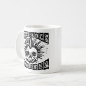Punkrock für immer kaffeetasse (Vorderseite Links)