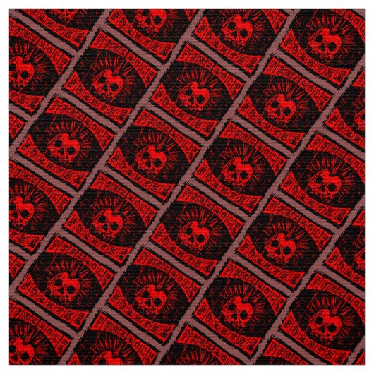 Punkrock für immer stoff (Muster)