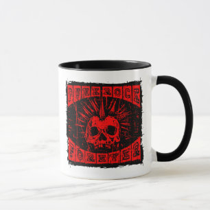 Punkrock für immer tasse