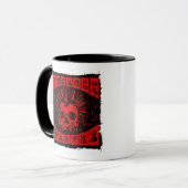 Punkrock für immer tasse (Vorderseite Links)