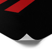 Punkrock Girl Poster (Ecke)