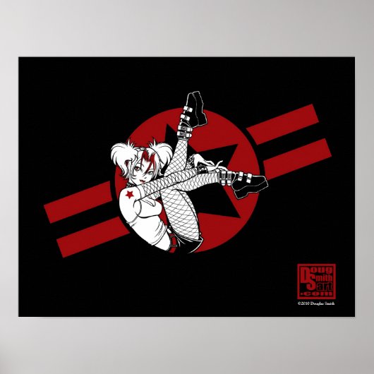 Punkrock Girl Poster (Vorne)