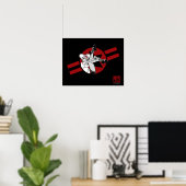 Punkrock Girl Poster (Heimbüro)