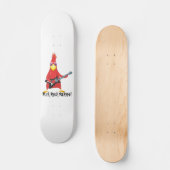 PUNKROCK PARROT SKATEBOARD DECK (Vorderseite)