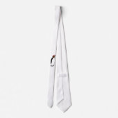 Punkrock-Pinguin Krawatte (Rückseite)