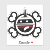 Punkrock Unicorn Sticker (Blatt)