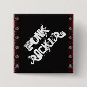Punkrocker Button (Vorderseite)