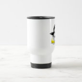 Punkrocker-Pinguin Reisebecher (Mittel)