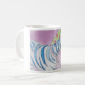 PunkrockerZebra Kaffeetasse (Vorderseite Links)