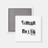 Punk's Creed Create Magnet (Vorderseite/Rückseite)