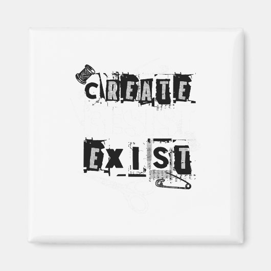 Punk's Creed Create Magnet (Vorne)