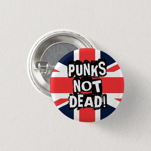 Punks nicht absolut button (Vorne & Hinten)