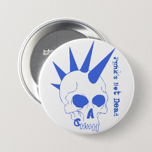 Punks nicht tot button (Vorne & Hinten)
