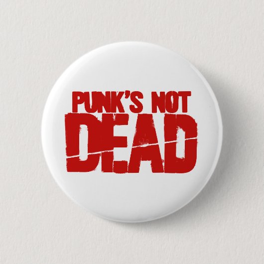 Punks nicht tot button (Vorderseite)