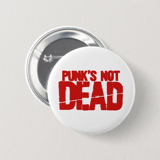 Punks nicht tot button (Vorne & Hinten)