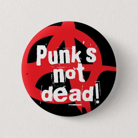 Punks nicht tot! button (Vorderseite)